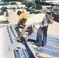 
Before installation, each solar cell in the roof panels is encapsulated in plastic to protect it against hail, rain, and dirt.
